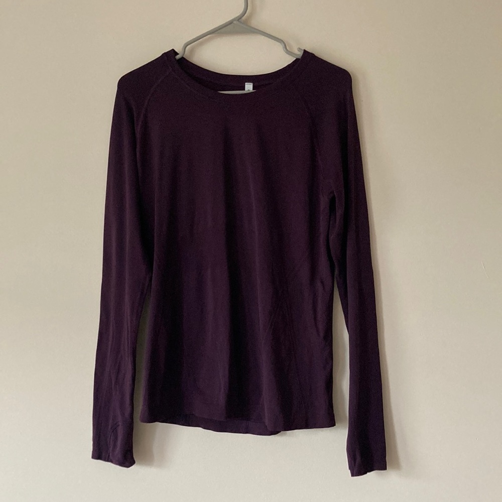Athleta Seamless Long Sleeve Momentum Women’s Large